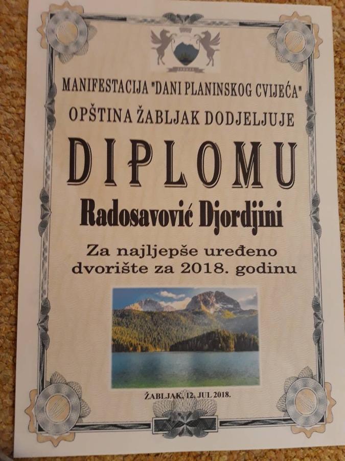 Vila Krismark Žabljak Eksteriør bilde